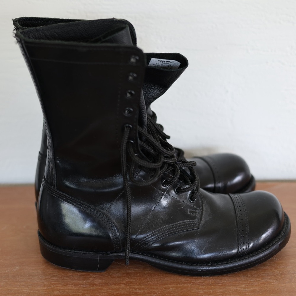Corcoran military boot, black, size 10 EE